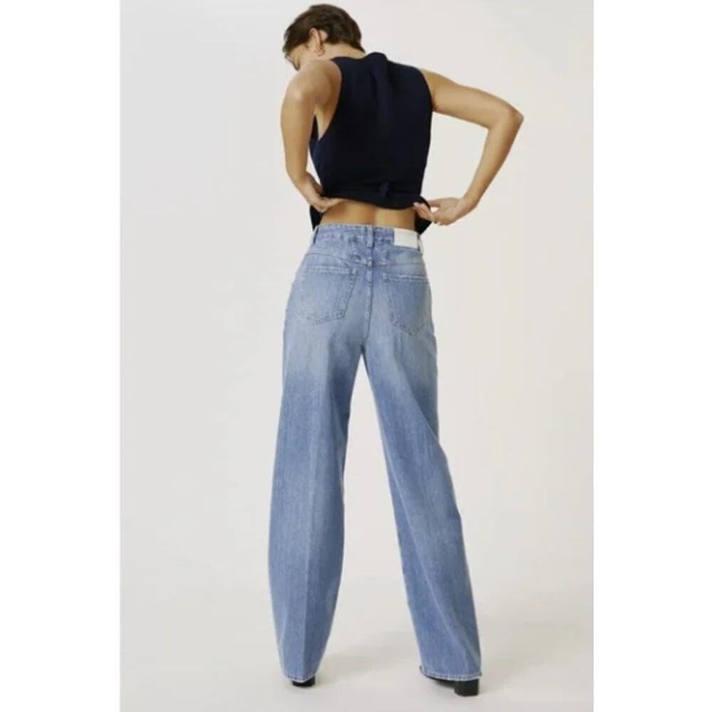 Closed Edison Jeans Wide Leg Straight‎ Different Wash READ Relaxed High Rise 28 - Picture 2 of 8